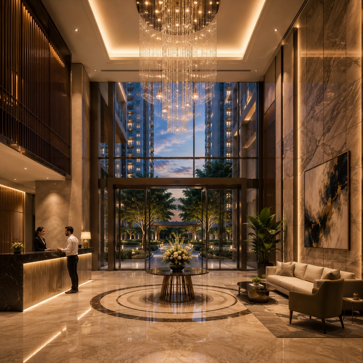 Grand Arrival Lobby